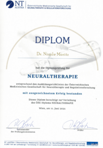 Dr. Nicole Moritz - Diplom